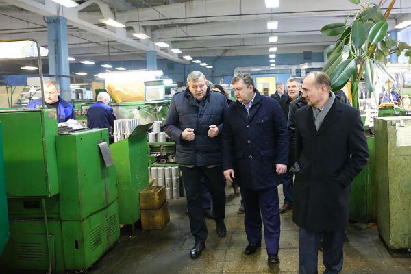 Губернатор Тверской области Андрей Шевелев посетил Старицкий механический завод